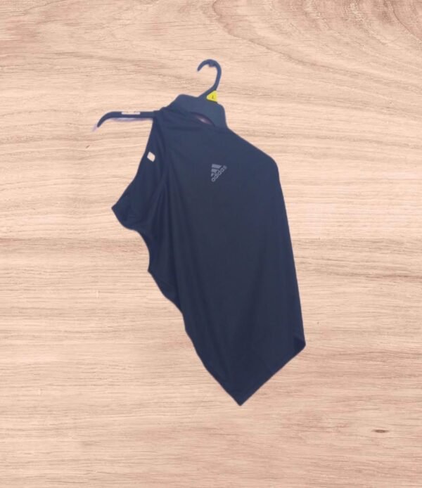 Men's Fine Cotton vest Sleeveless men's banian / vest pack of 1 ( Black )